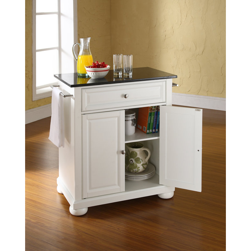 Three Posts™ Hedon Solid Wood Kitchen Cart & Reviews Wayfair